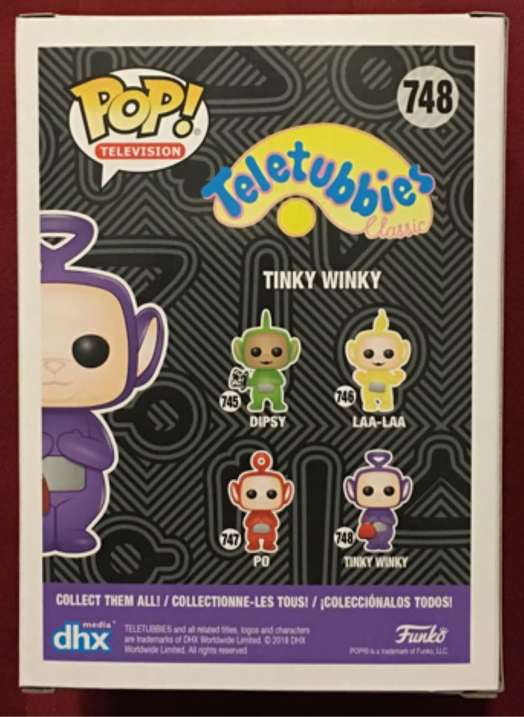 Tinky Winky  vinyl figure collectible [Barcode 889698359122] - Main Image 2