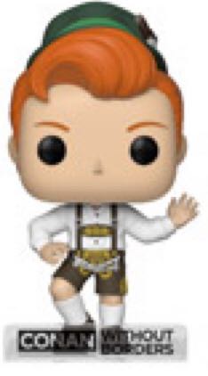 Conan O’Brien Bavarian Lederhosen (Conan Without Borders) - Conan O’Brien vinyl figure collectible [Barcode 889698349291] - Main Image 2