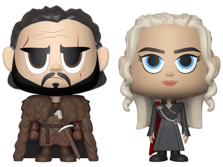 Jon Snow Daenerys Targayen - Game of Thrones vinyl figure collectible - Main Image 2