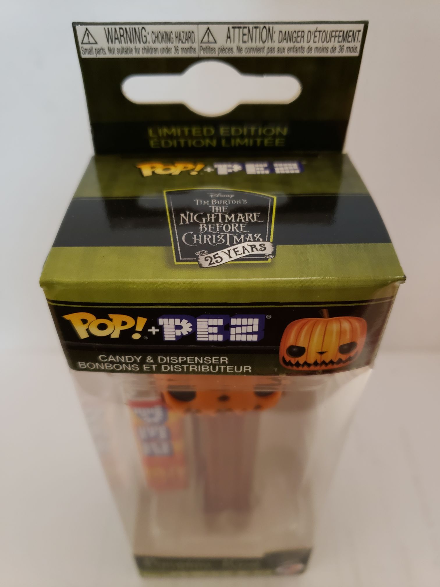 Pumpkin King (Pez) - The Nightmare Before Christmas vinyl figure collectible [Barcode 889698344159] - Main Image 2