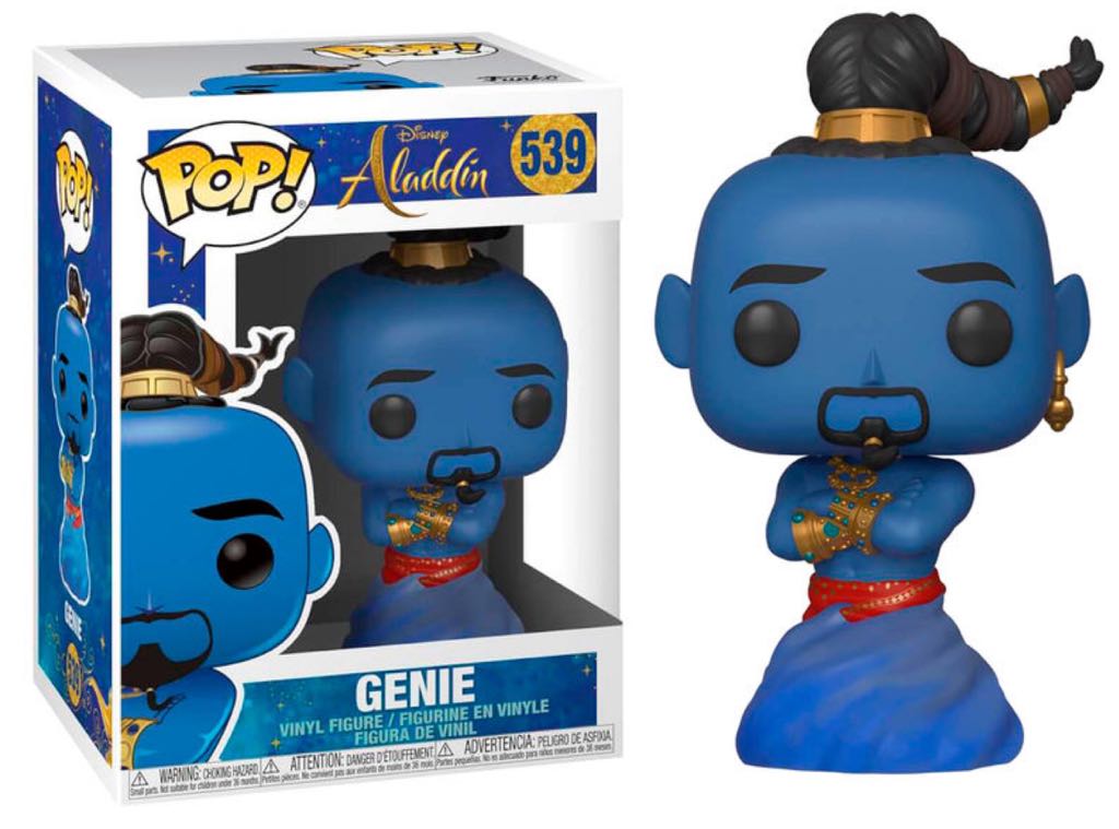 Genie - Aladdin vinyl figure collectible [Barcode 889698371193] - Main Image 2