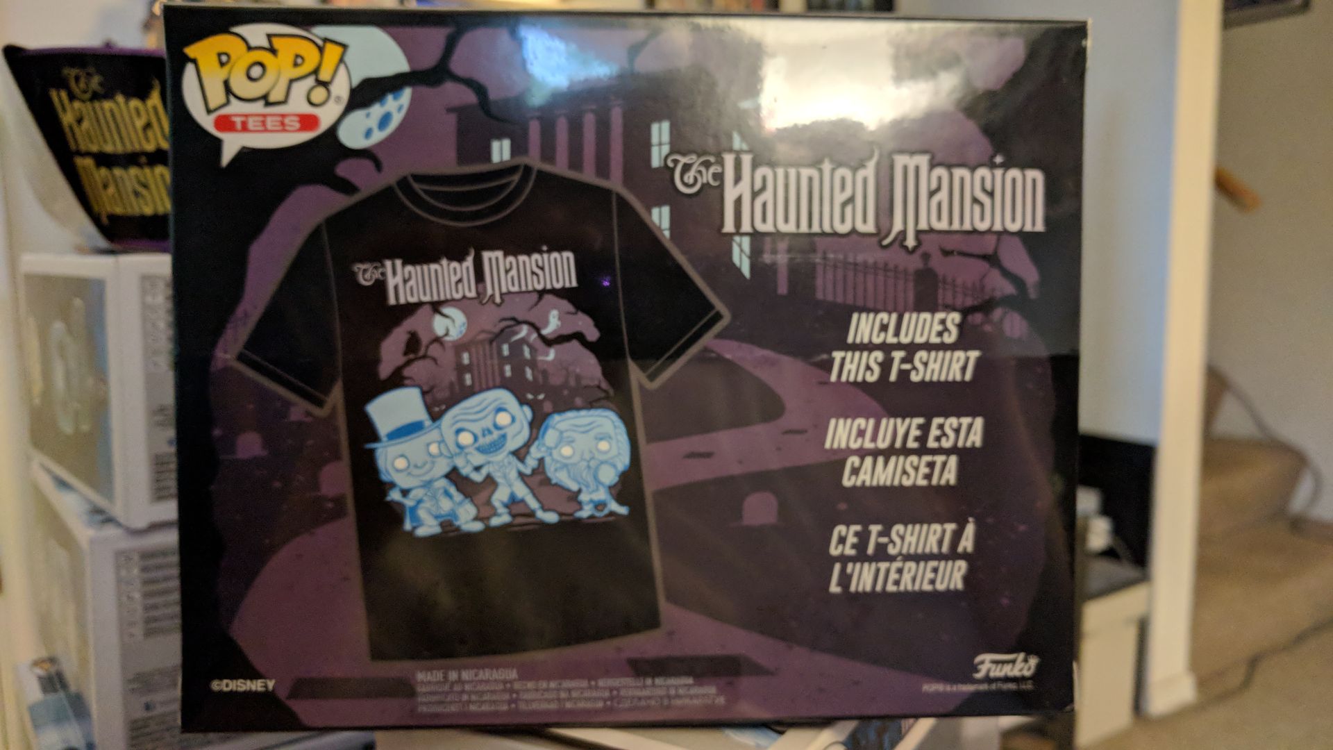 Haunted Mansion T-SHIRT  vinyl figure collectible [Barcode 889698443289] - Main Image 2