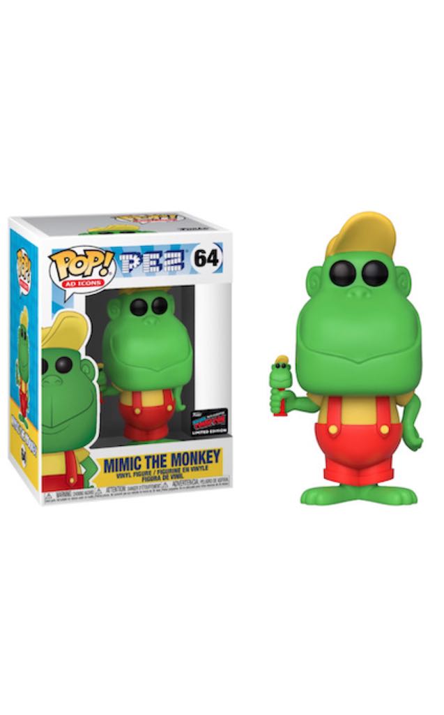 Mimic the Monkey - Pez vinyl figure collectible [Barcode 889698432290] - Main Image 2