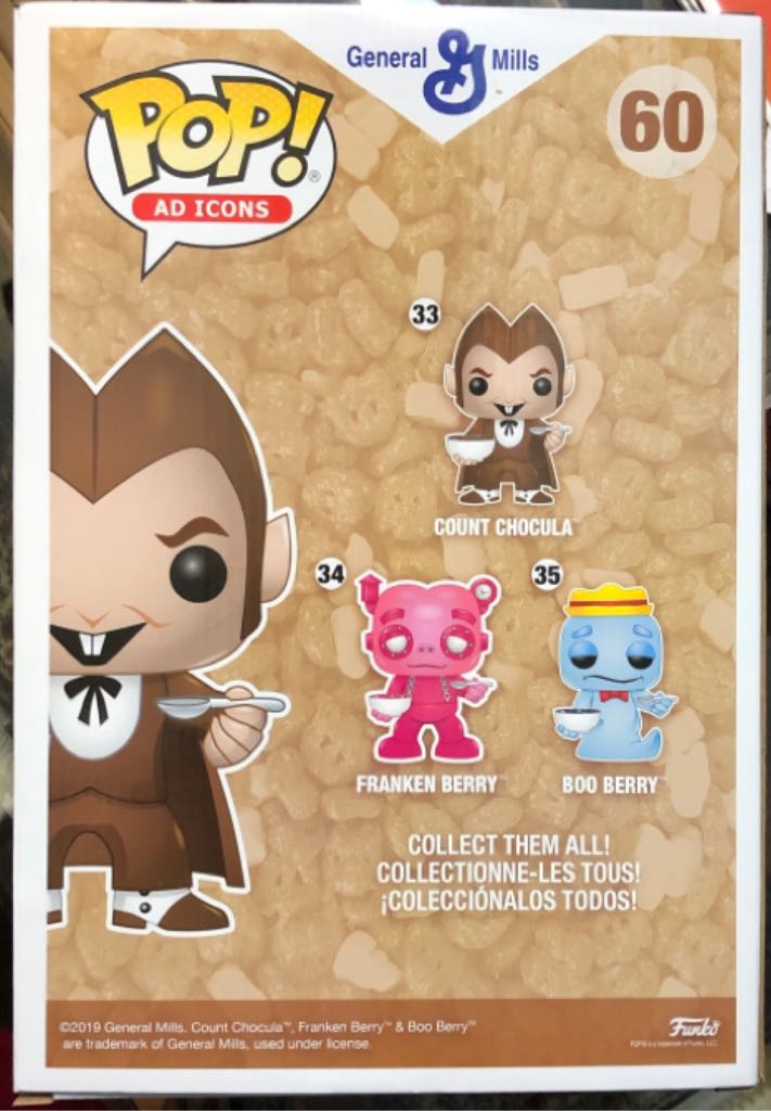 Count Chocula - General Mills vinyl figure collectible [Barcode 889698438001] - Main Image 2