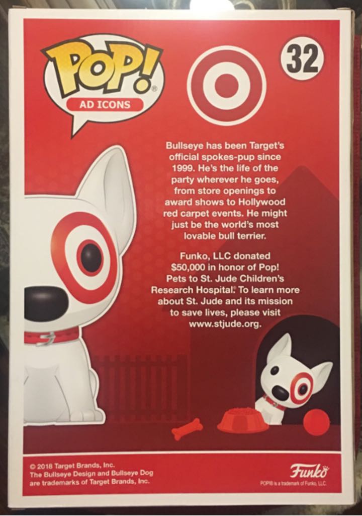 Bullseye (10 inch) - Ad Icons vinyl figure collectible [Barcode 889698345170] - Main Image 2