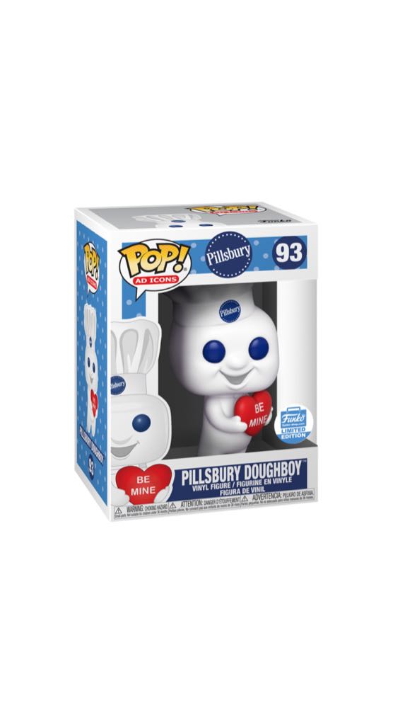 Pillsbury Doughboy w/ Heart  vinyl figure collectible [Barcode 889698461351] - Main Image 2