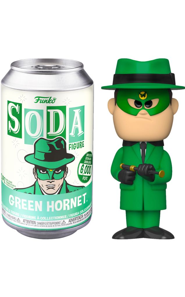 Soda Can: Green Hornet  vinyl figure collectible [Barcode 889698459600] - Main Image 2