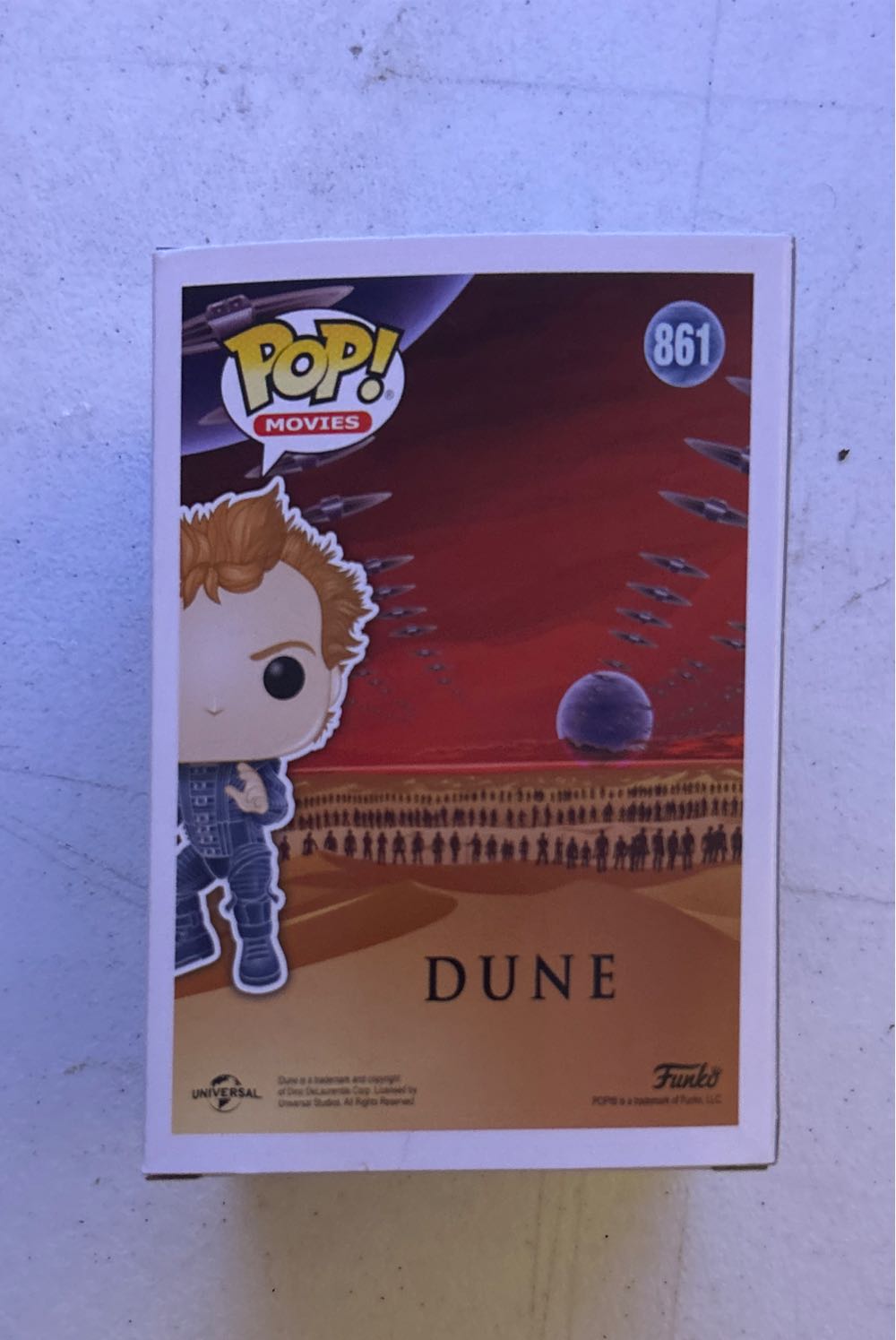 Feyd-Rautha Harkonnen w/ Battle Outfit  vinyl figure collectible [Barcode 889698448420] - Main Image 3