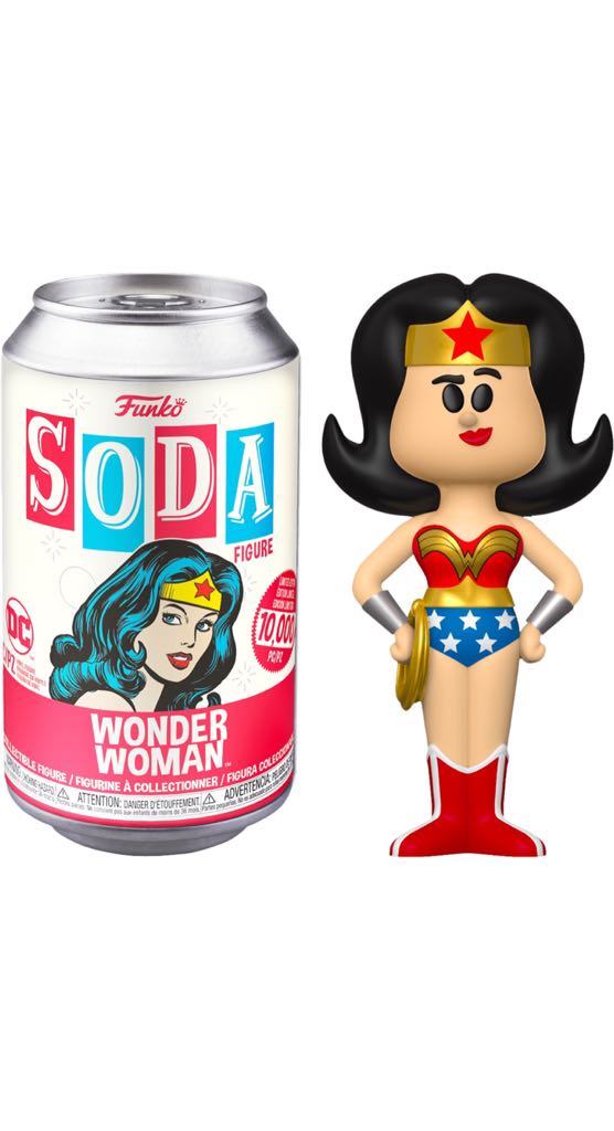 Wonder Woman - FUNKOPOP - Funko Vinyl Soda  vinyl figure collectible [Barcode 889698459648] - Main Image 2