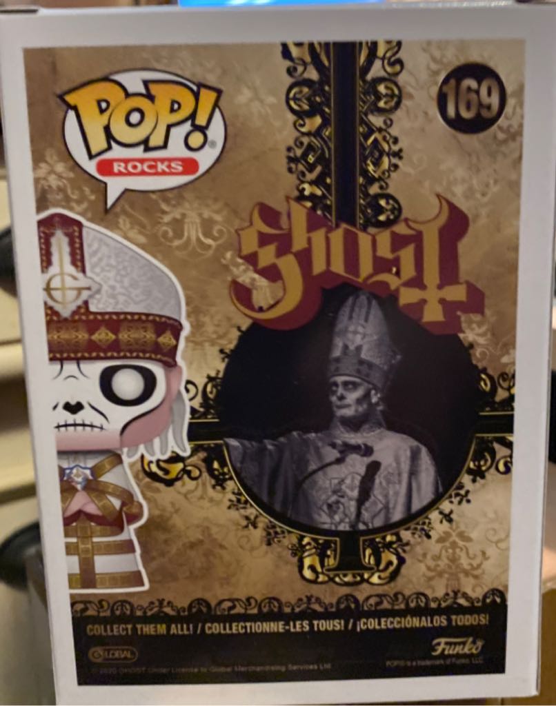 Ghost Papa Nihl - Musicians vinyl figure collectible [Barcode 889698482769] - Main Image 2