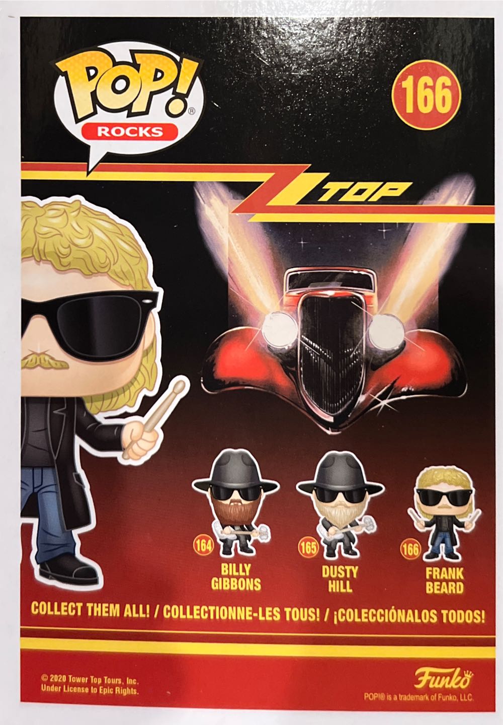 Frank Beard - Musicians vinyl figure collectible [Barcode 889698411851] - Main Image 4