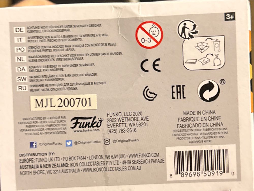 Funko Geoffrey As Superman - DC Universe vinyl figure collectible [Barcode 889698509190] - Main Image 4