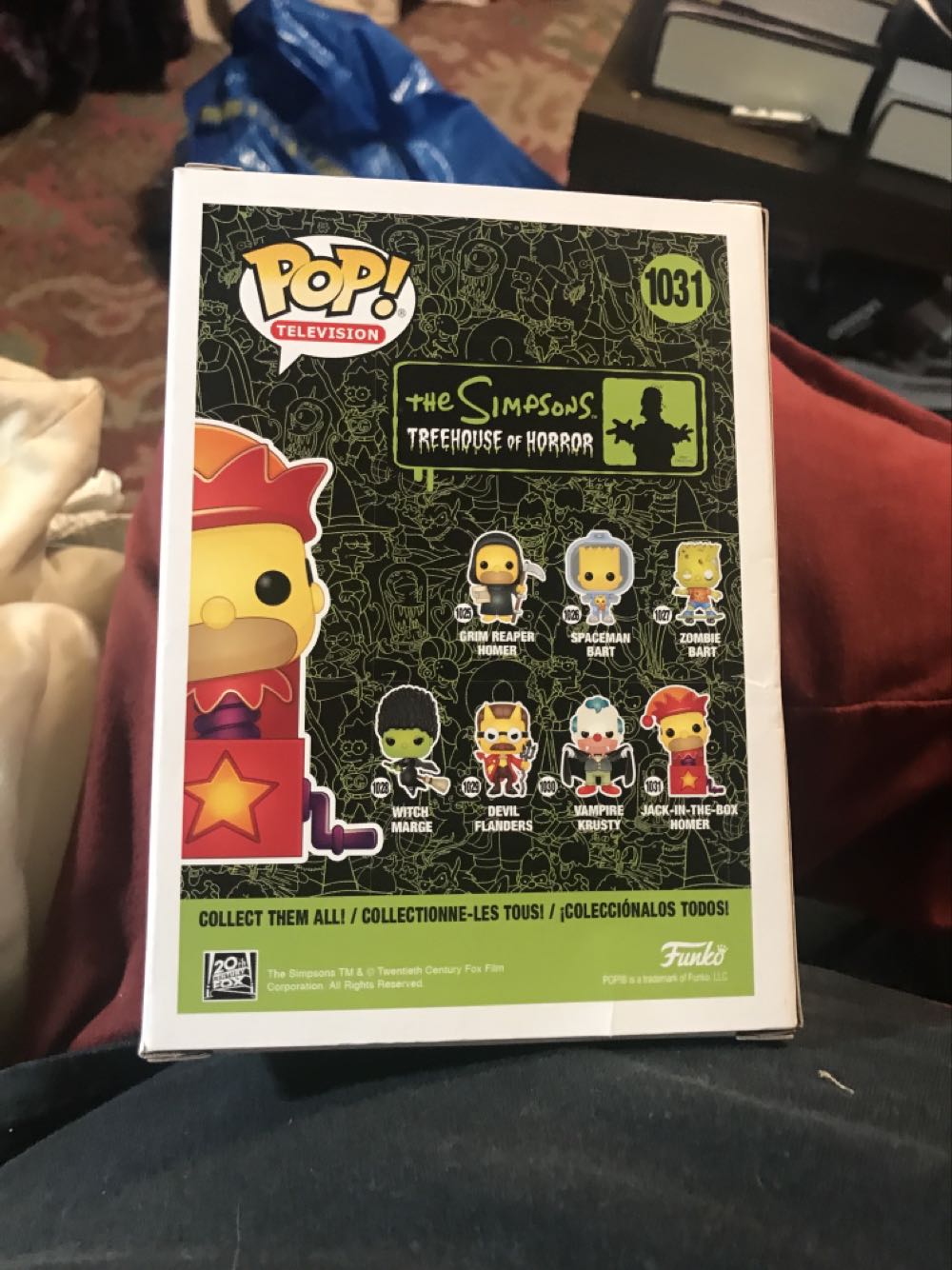 Jack-in-the-box Homer - The Simpsons vinyl figure collectible [Barcode 889698501453] - Main Image 3