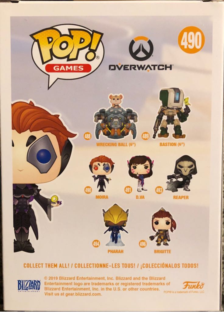 Moira - Overwatch vinyl figure collectible [Barcode 889698374309] - Main Image 2