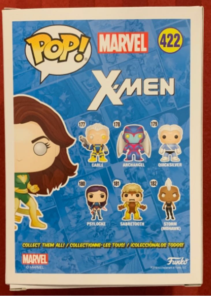 Phoenix (Green) Glow In The Dark - X-Men vinyl figure collectible [Barcode 889698416122] - Main Image 2