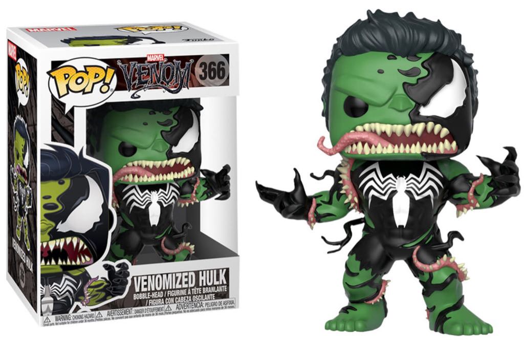 Venomized Hulk - Venom vinyl figure collectible - Main Image 2