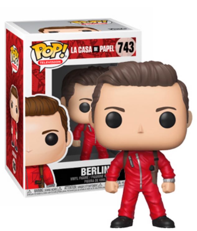 Berlin - La Casa de Papel vinyl figure collectible [Barcode 889698344982] - Main Image 2