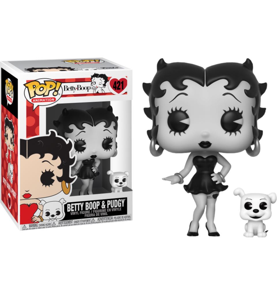 Betty Boop & Pudgy - Betty Boop vinyl figure collectible - Main Image 2