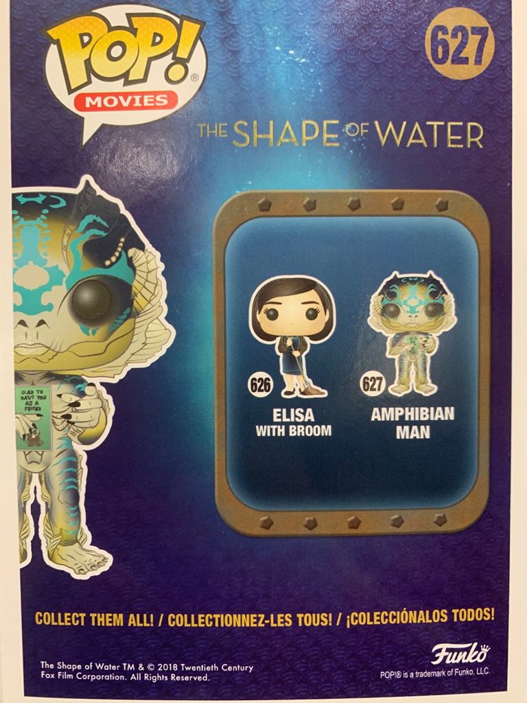 Amphibian Man - Monsters vinyl figure collectible [Barcode 889698325417] - Main Image 2