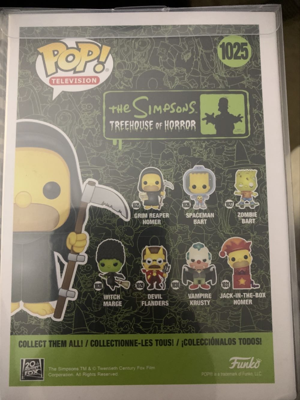 Grim Reaper Homer - The Simpsons vinyl figure collectible [Barcode 889698501378] - Main Image 2