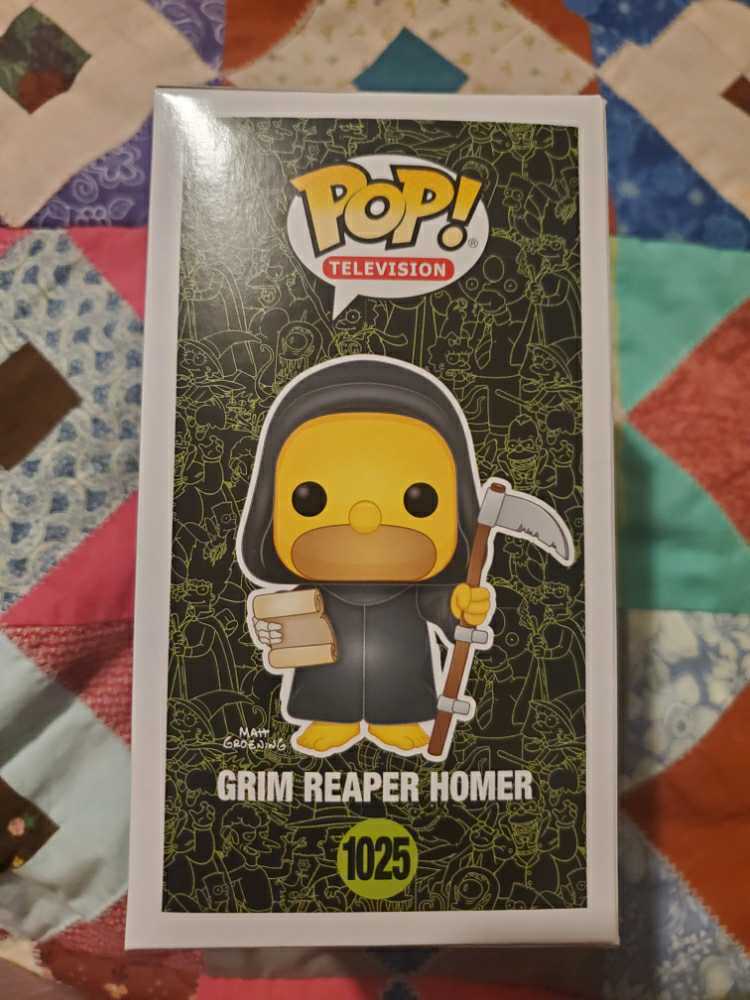 Grim Reaper Homer - The Simpsons vinyl figure collectible [Barcode 889698501378] - Main Image 3
