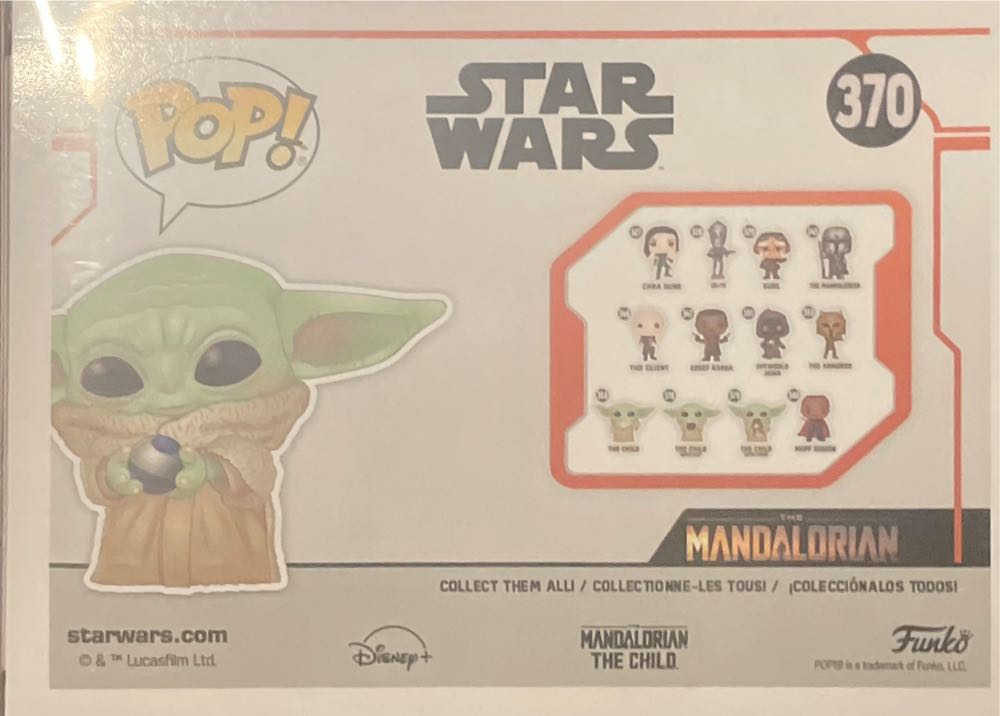 The Child (Control Knob) #370 - Star Wars: The Mandalorian vinyl figure collectible [Barcode 889698489058] - Main Image 3