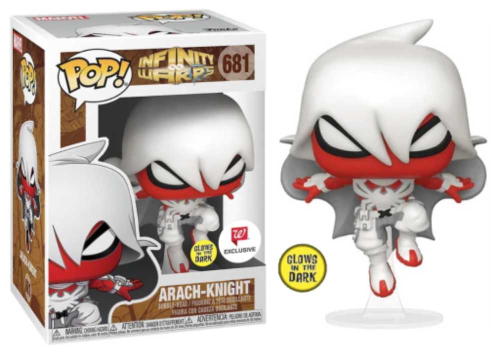 Arach-Knight Pop! 681 - Infinity Warps vinyl figure collectible [Barcode 889698371759] - Main Image 2