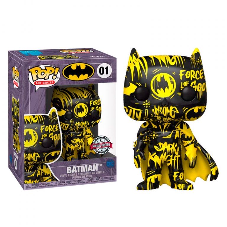 Batman [Art Series] - Batman vinyl figure collectible [Barcode 889698518376] - Main Image 3