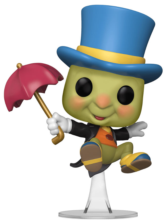 Jiminy Cricket (Pinocchio) - Grillo 980 Funko Pop - Pinocchio vinyl figure collectible [Barcode 889698513838] - Main Image 2