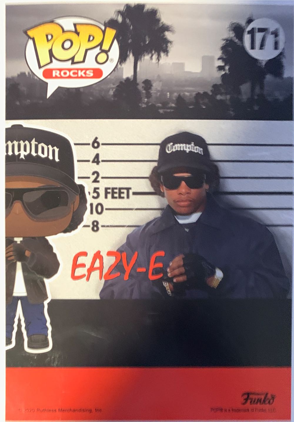 Eric "Eazy-E” Wright - Funko vinyl figure collectible [Barcode 889698478106] - Main Image 3