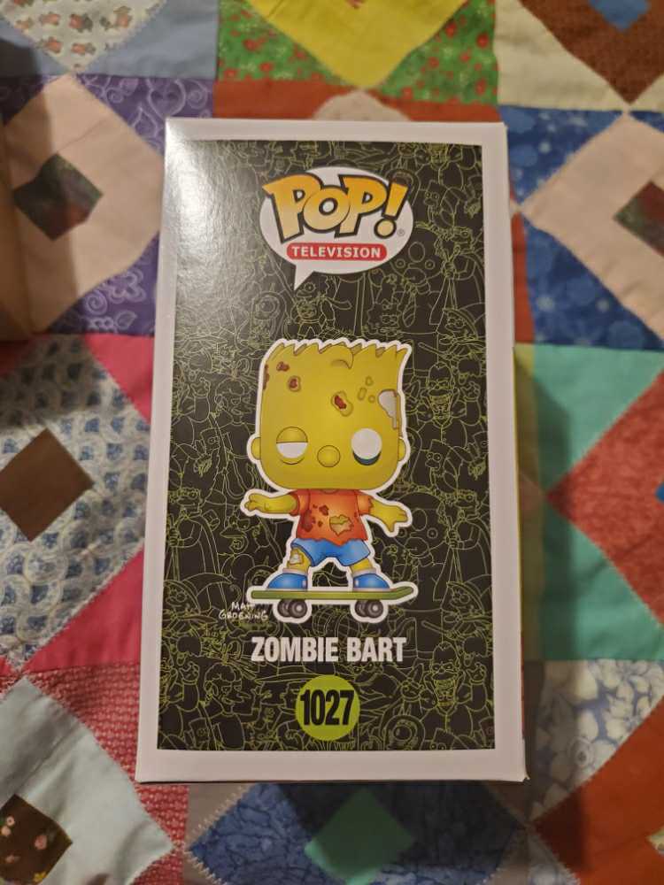 Zombie Bart - The Simpsons vinyl figure collectible [Barcode 889698501392] - Main Image 3