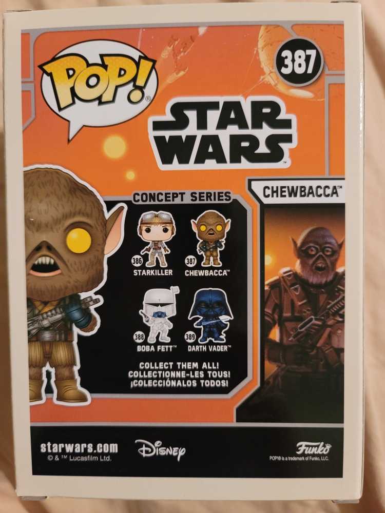 Chewbacca - Star Wars vinyl figure collectible [Barcode 889698493727] - Main Image 3
