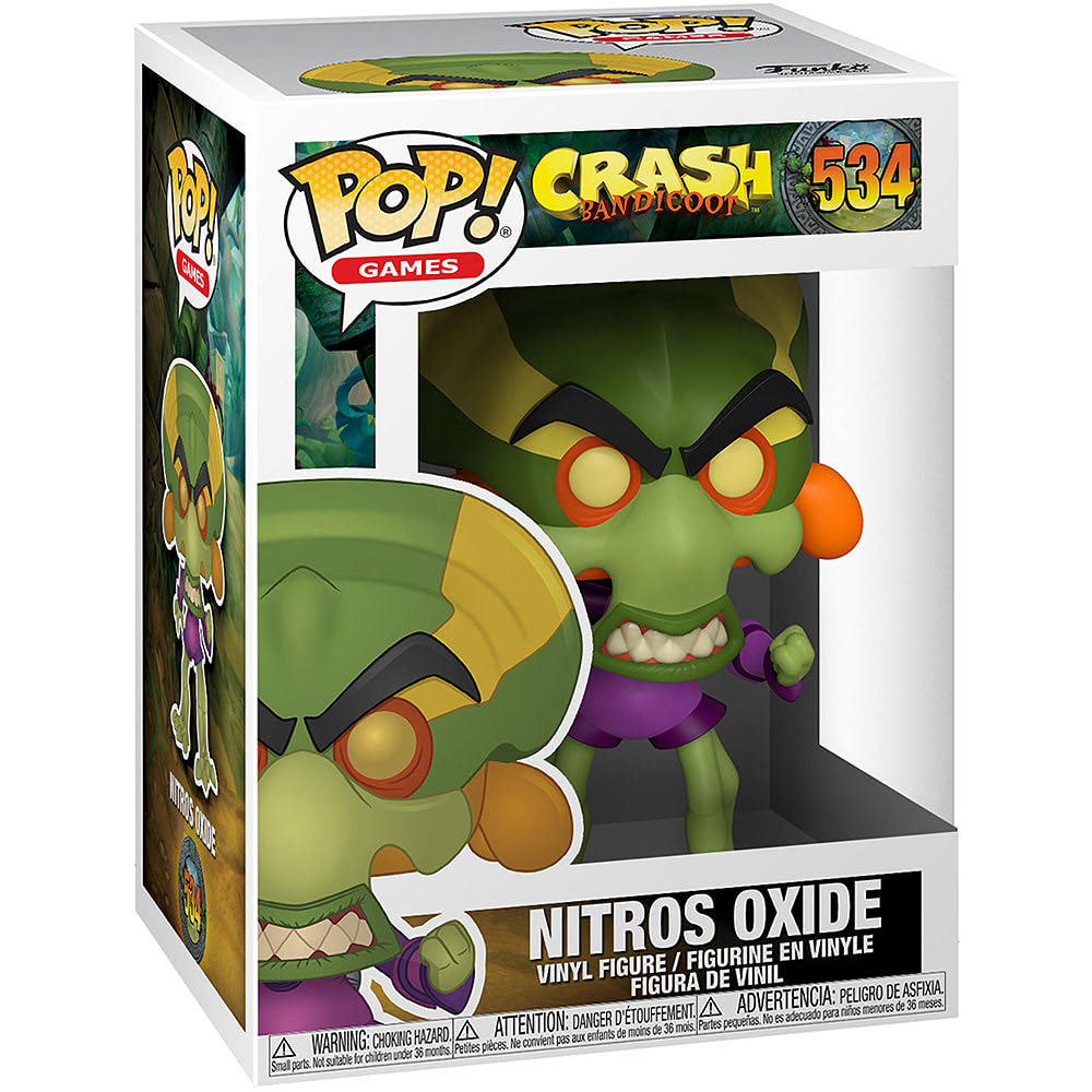 Crash Bandicoot -533- Nitros Oxide - Crash Bandicoot vinyl figure collectible [Barcode 889698433457] - Main Image 2