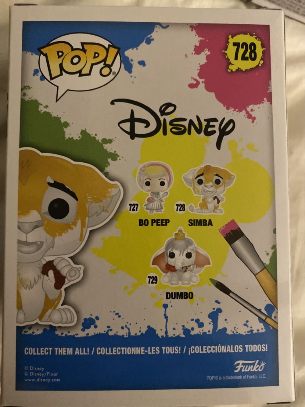 SIMBA - Disney vinyl figure collectible [Barcode 889698436854] - Main Image 2