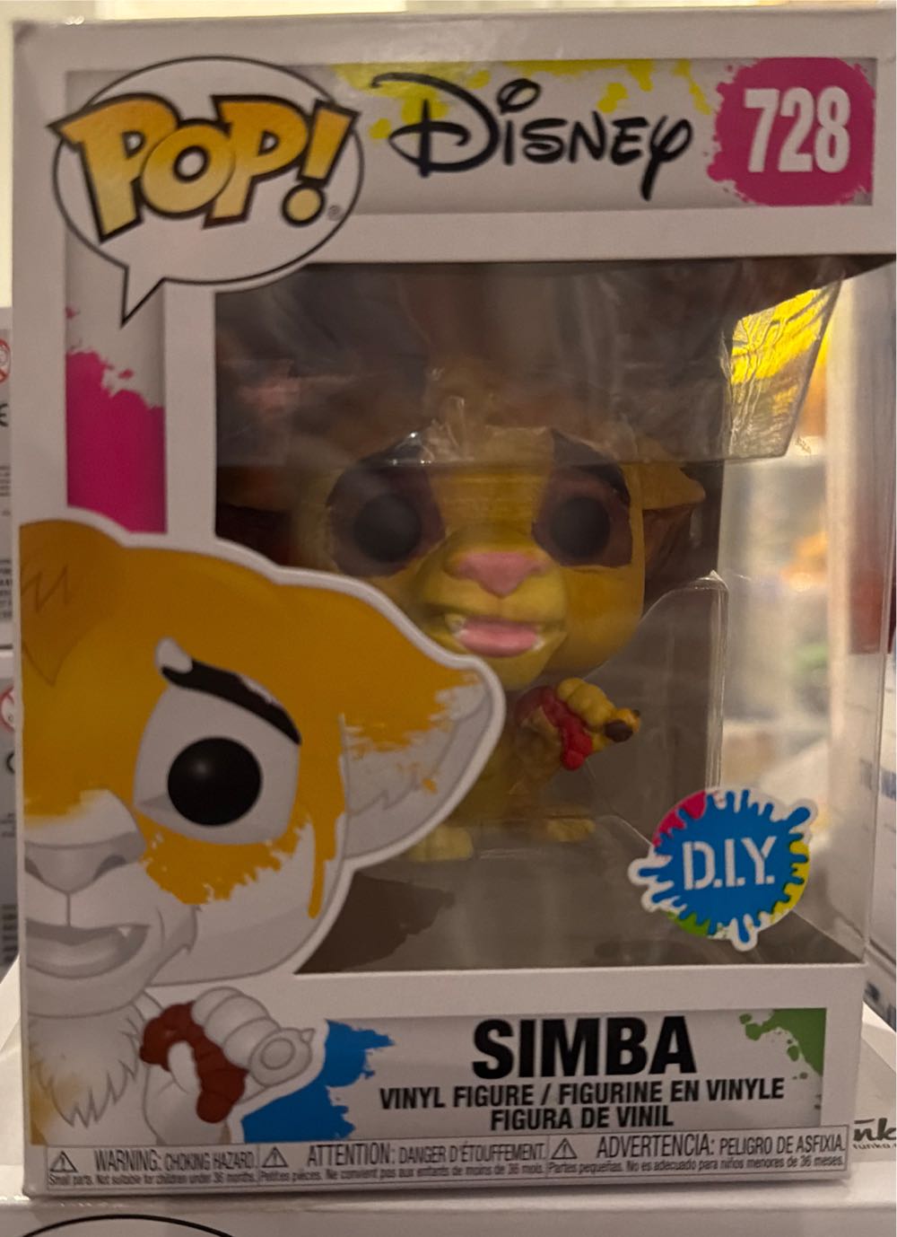 SIMBA - Disney vinyl figure collectible [Barcode 889698436854] - Main Image 3
