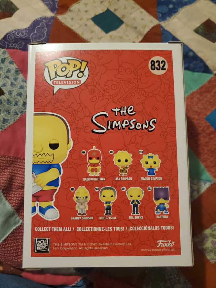 Simpsons 832 - Comic Book Guy - The Simpsons vinyl figure collectible [Barcode 889698485739] - Main Image 2