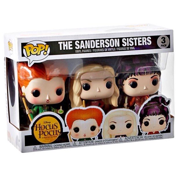 The Sanderson Sisters 3-Pack - Hocus Pocus vinyl figure collectible [Barcode 889698423182] - Main Image 2