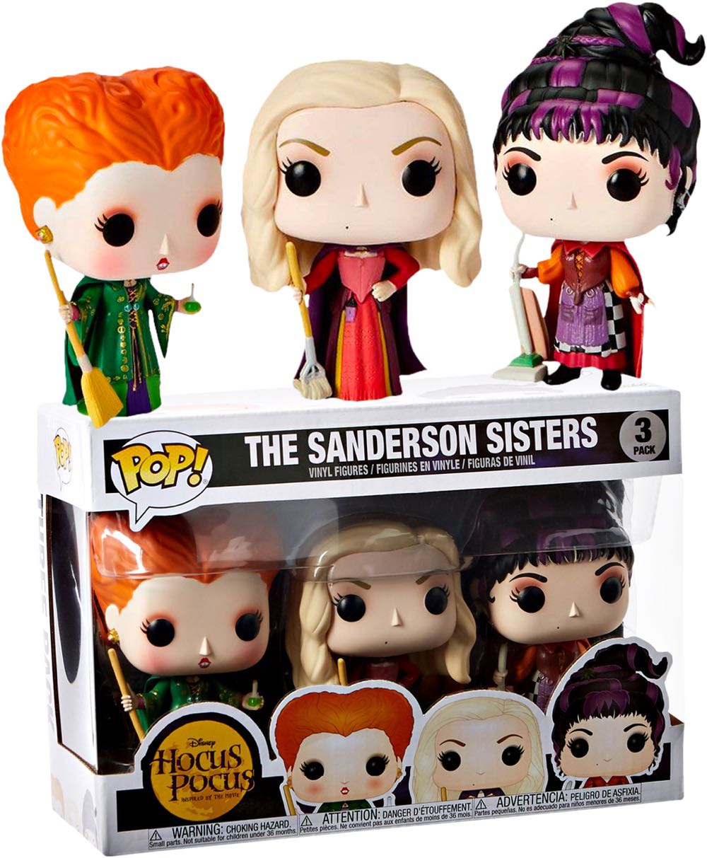 The Sanderson Sisters 3-Pack - Hocus Pocus vinyl figure collectible [Barcode 889698423182] - Main Image 3