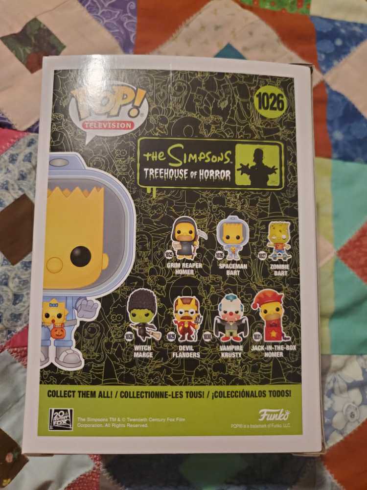 Spaceman Bart - The Simpsons vinyl figure collectible [Barcode 889698501385] - Main Image 2