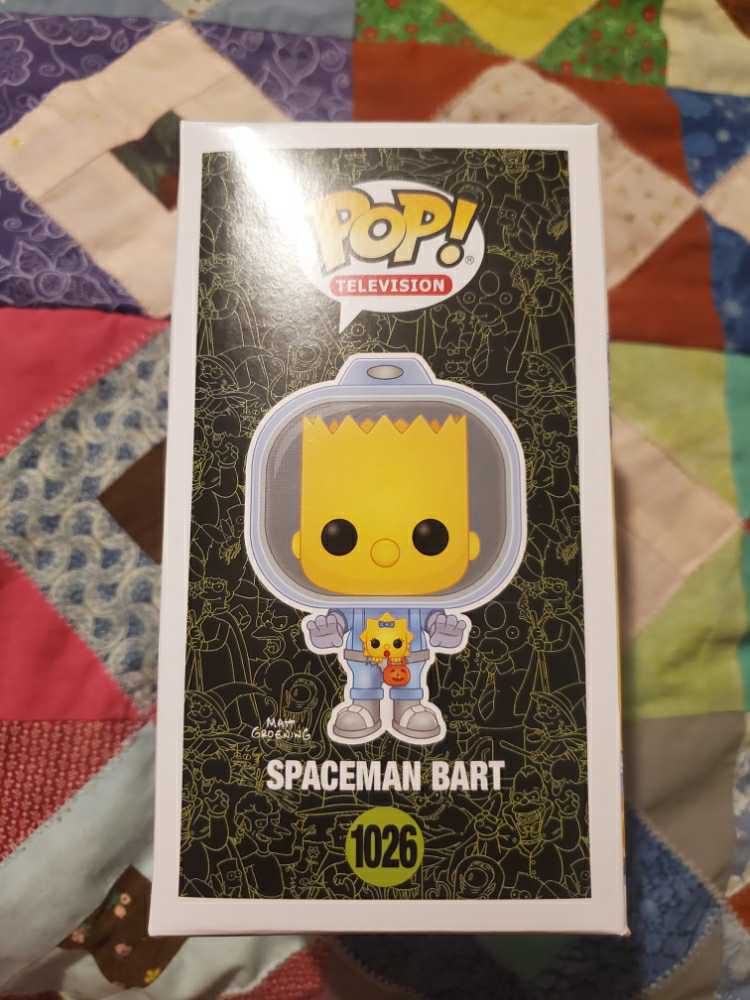 Spaceman Bart - The Simpsons vinyl figure collectible [Barcode 889698501385] - Main Image 3