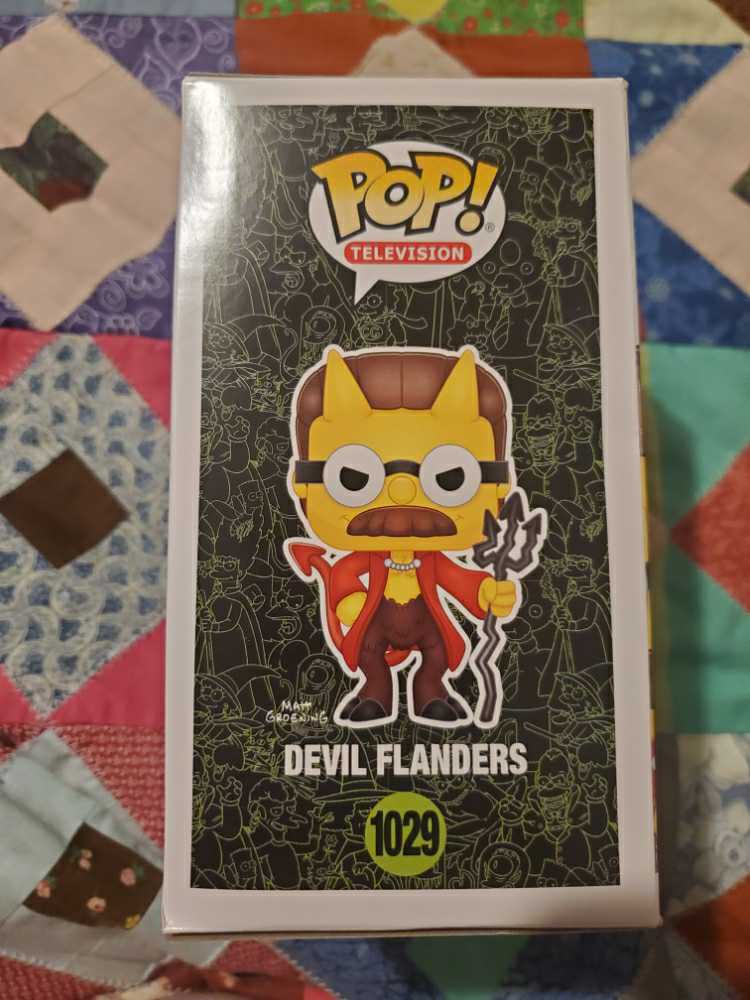 Devil Flanders #1029 - The Simpsons vinyl figure collectible [Barcode 889698501415] - Main Image 3