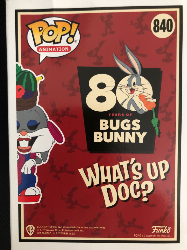 Bugs Bunny (in Fruit Hat) - Looney Tunes vinyl figure collectible [Barcode 889698491617] - Main Image 2