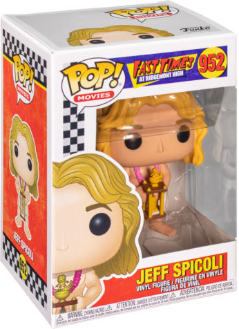 Jeff Spicoli (Trophy) - Fast Times at Ridgemont High vinyl figure collectible [Barcode 889698476973] - Main Image 2