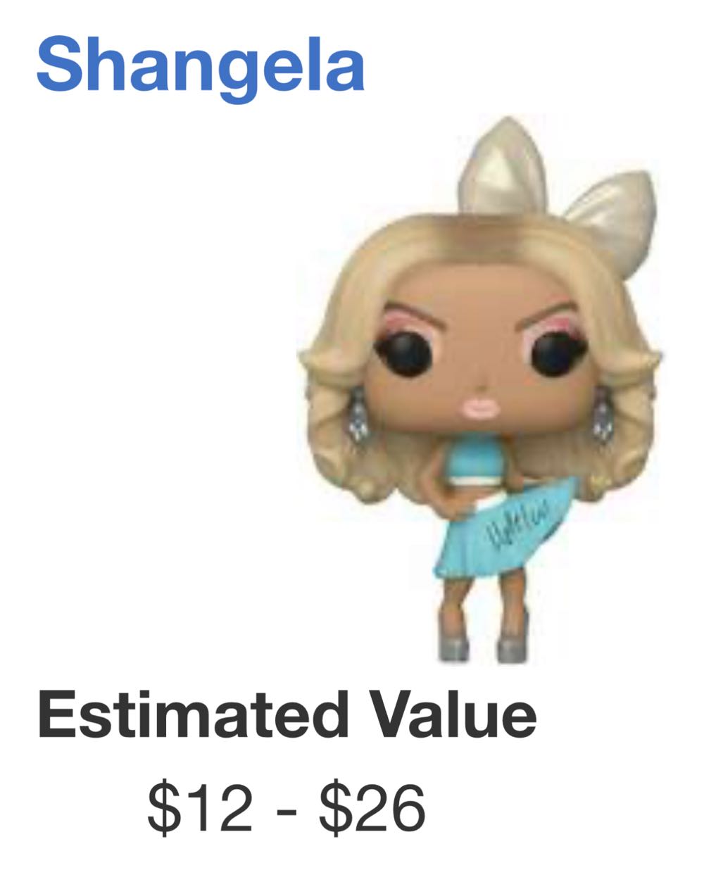 Shangela  vinyl figure collectible [Barcode 889698444637] - Main Image 2