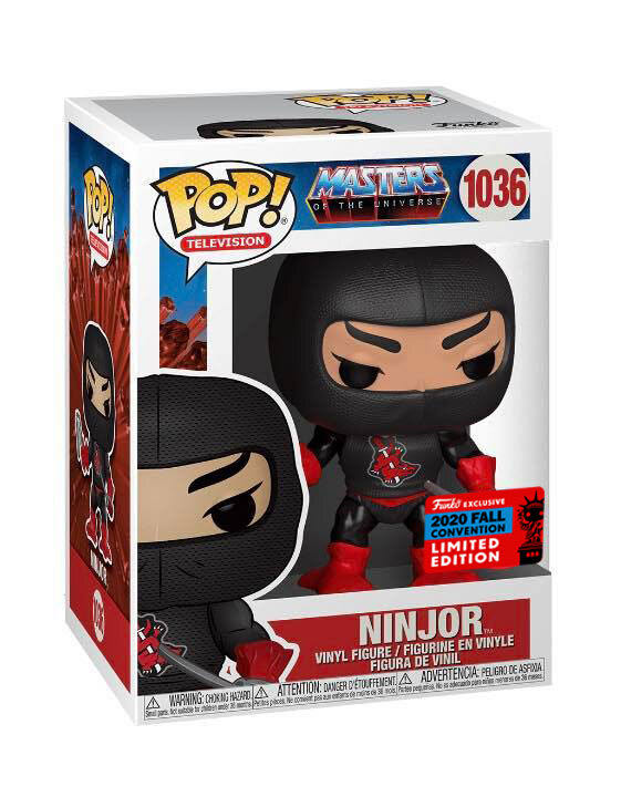Ninjor - Masters of the Universe vinyl figure collectible [Barcode 889698506946] - Main Image 2