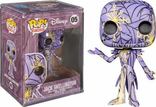 Funko Pop! Art Series Disney: Jack Skellington # 05 - The Nightmare Before Christmas vinyl figure collectible [Barcode 889698493000] - Main Image 3