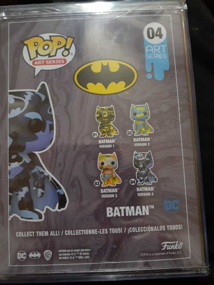Batman Art Series - Batman vinyl figure collectible [Barcode 88960883] - Main Image 2