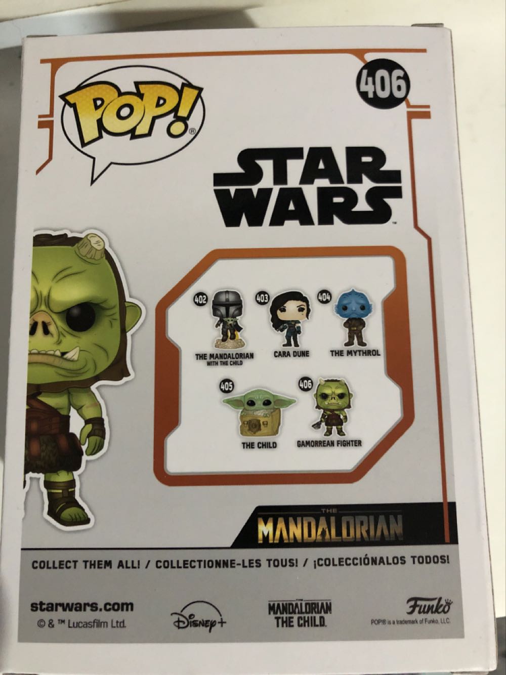 Star Wars: Gamorrean Fighter, #406 - Star Wars vinyl figure collectible [Barcode 889698509640] - Main Image 2