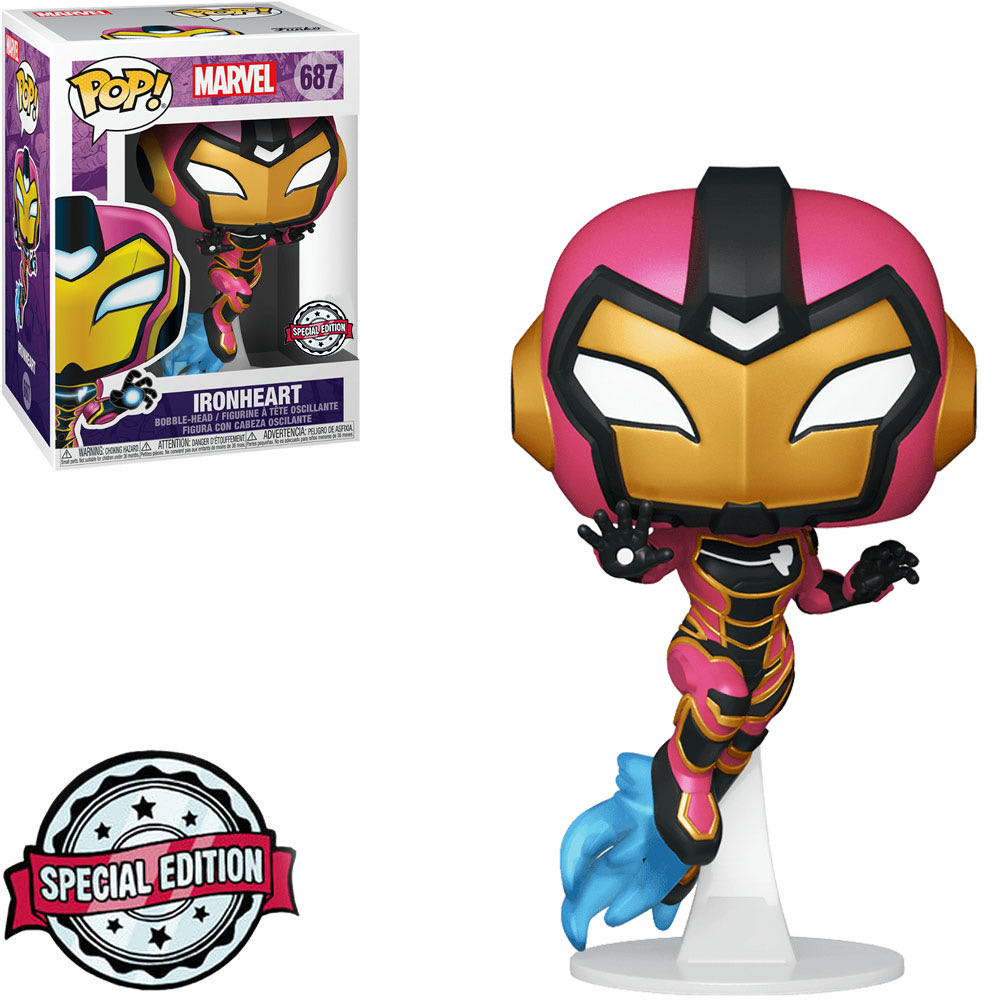 Ironheart - Iron Man vinyl figure collectible [Barcode 889698363679] - Main Image 3