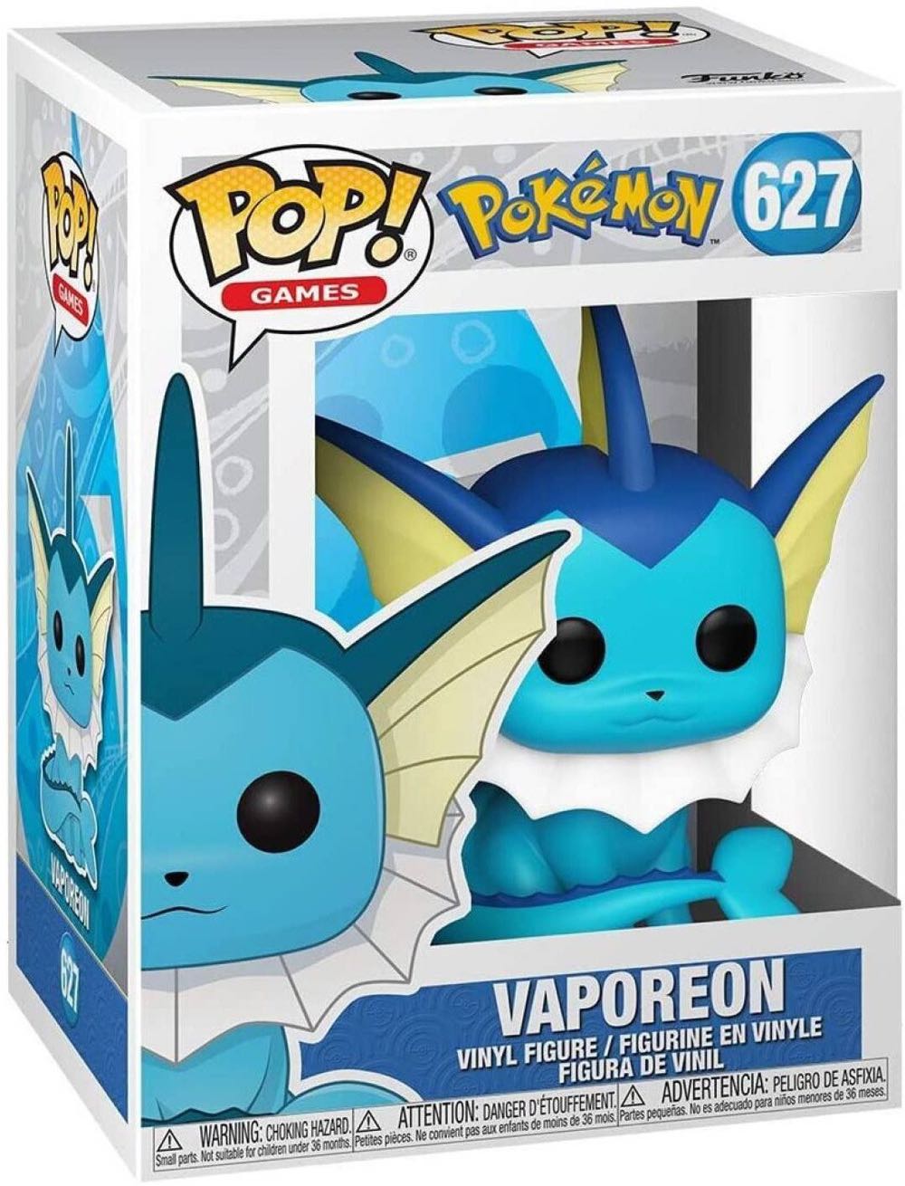 Vaporeon - Pokémon vinyl figure collectible [Barcode 889698505451] - Main Image 4